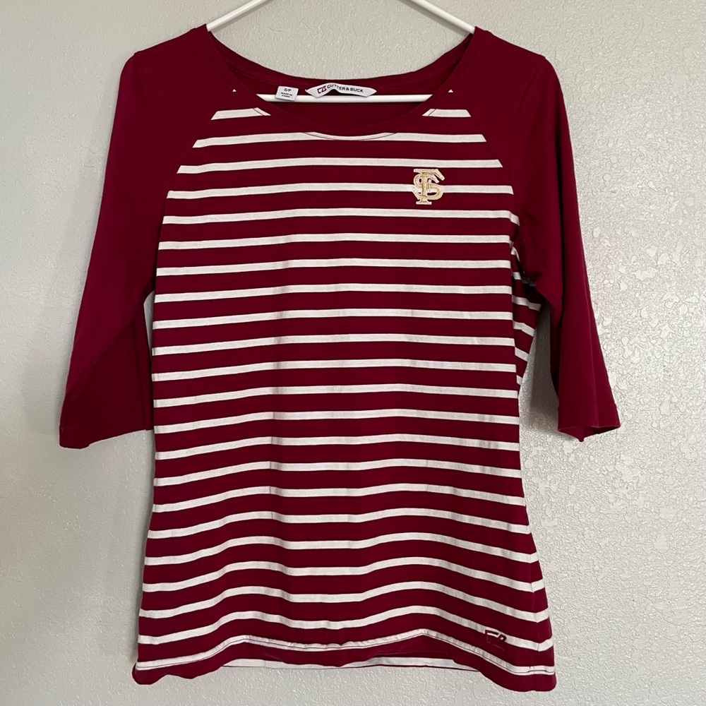 Cutter & Buck Florida State FSU Seminoles 100% Cotton Top - Size S/P